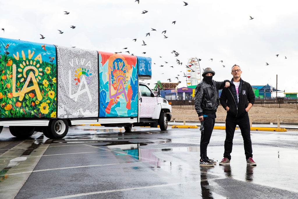 Viva LA Mobile Art Truck:  CHANNELING LA