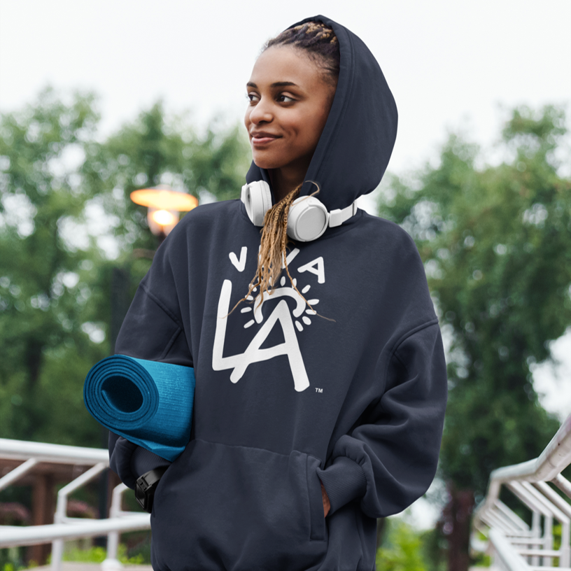 トップス VIVA Logo Hoodie Viva LA™ Logo Hoodie Pullover (Navy)